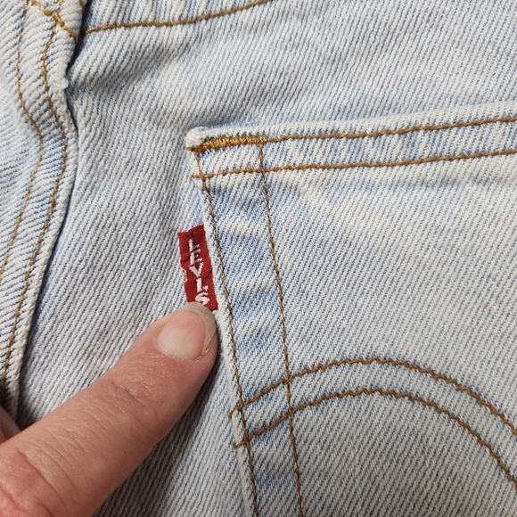 Levi's special edition ribcage straight rhinestone jeans size 25 Studed - Picture 11 of 16